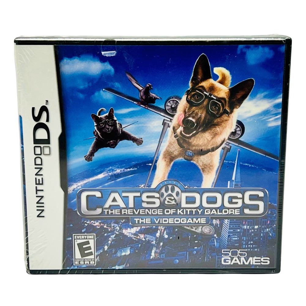 Cats & Dogs: The Revenge of Kitty Galore - The Videogame (Nintendo DS, 2010) NEW